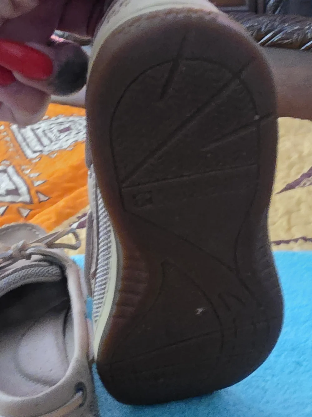 Sperry Taupe Boat Shoes for Youth Classic Slip-On Deck Shoe